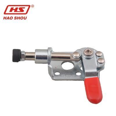 Taiwan Haoshou HS-301-Cr &amp; HS-301-Cl Quick Release Straight Line Fixture Custom Adjustable Push Pull Toggle Clamps