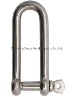 China Manufacturer Custom Shackle Rigging Hardware Fittings Shackle Bolt Type Shackle