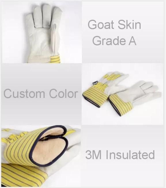 RF Goat Skin Protection Glove with Non-Insulated Labour Glove