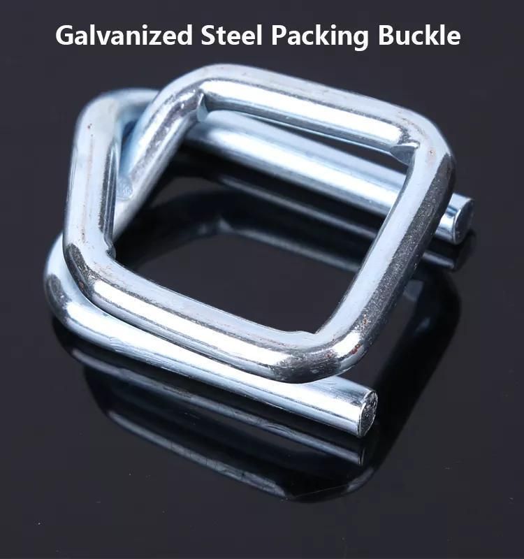 Kingslings Factory Directly Strapping Buckle Galvanized Steel Wire Buckle