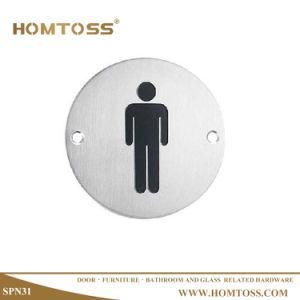 Stainless Steel Toilet Indicator Board Male and Female Sign Bard (SPN31)