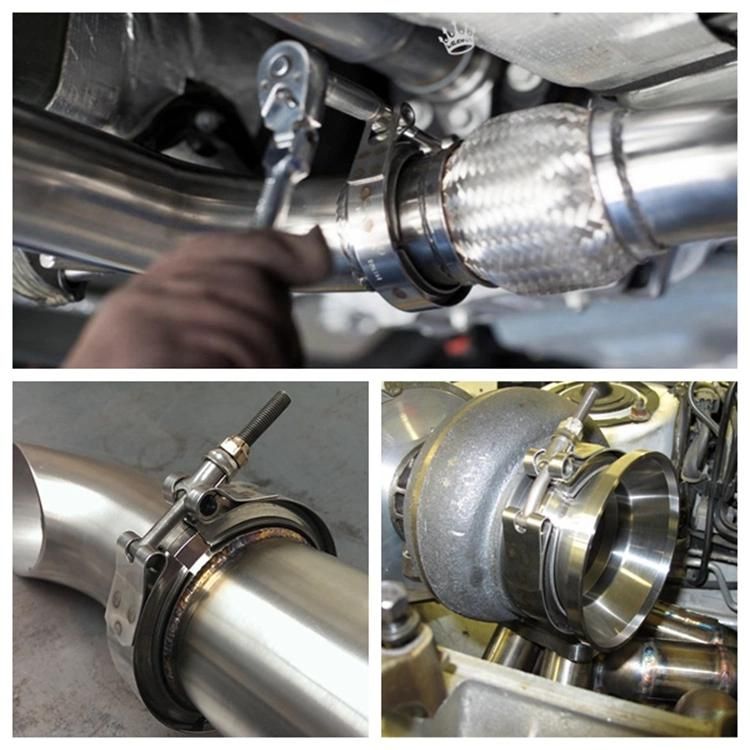 Exhaust V Band with Male and Female Flanges