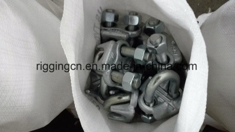 Us Type Malleable Wire Rope Clip for Rope Loop Strain