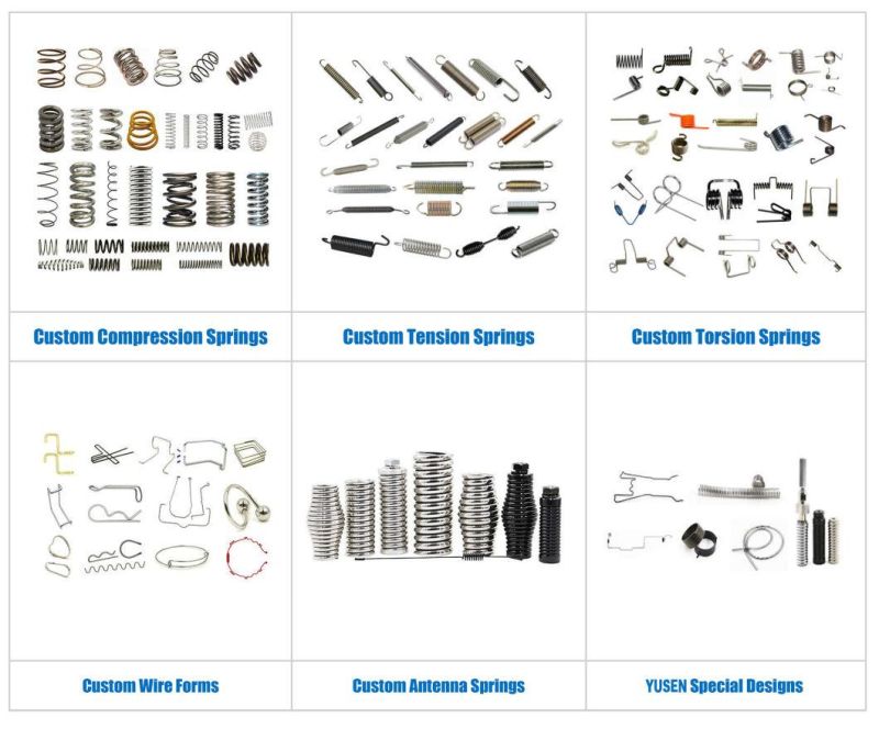 Hardware Spring Factory Customized All Kinds of Stainless Steel Battery Spring for Industrial