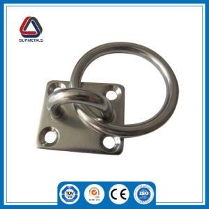 High Hardness Size Customed Hardware Pad Eye with Ring