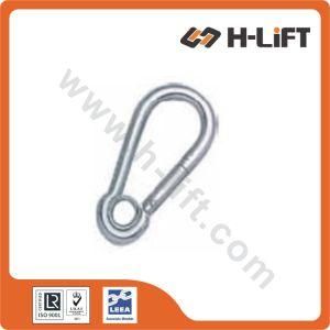 Zinc Plated Snap Hook with Eyelet