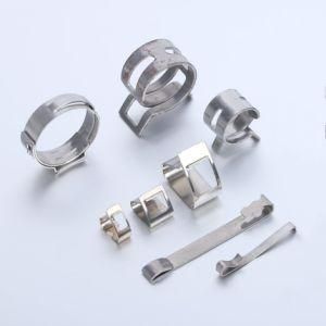 Heli Spring Customized V Shape Spring Loaded Button, Spring Clip with