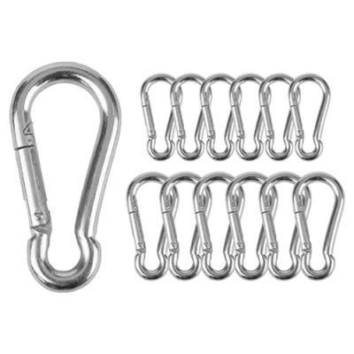 Small Spring Snap Hook Safety Rotating Climbing Mini Locking Logo Aluminum Custom Metal Carabiner Hooks