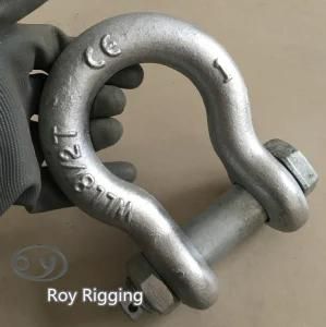 Forged Steel Bolt Type Anchor Shackle