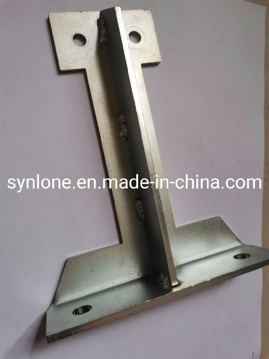 Cutting and Welding Galvanized Motor Bracket for Electrical Accessories