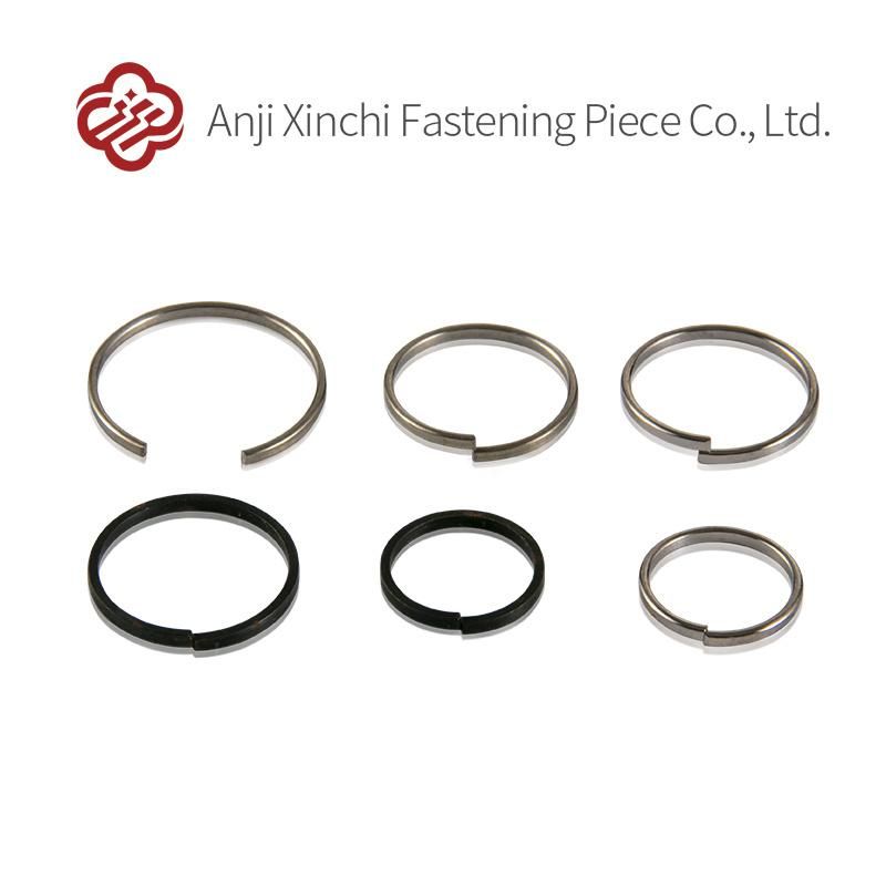 Black Zinc-Plated Police Spring Hardware Fasteners Ring Spring
