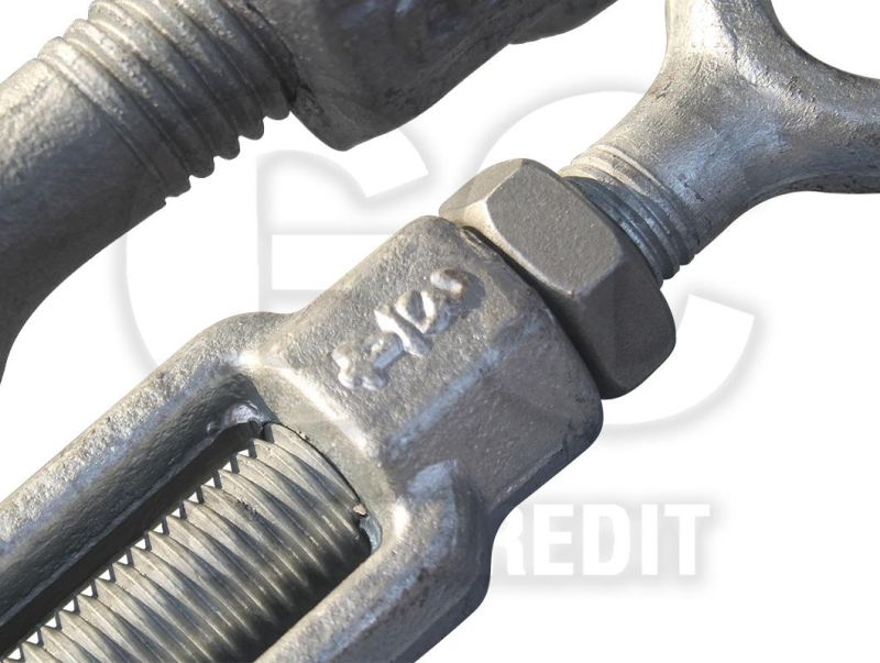 Us Type Forged Turnbuckle/Galvanized Drop Forged DIN1480 Commercial Malleable JIS Turnbuckle