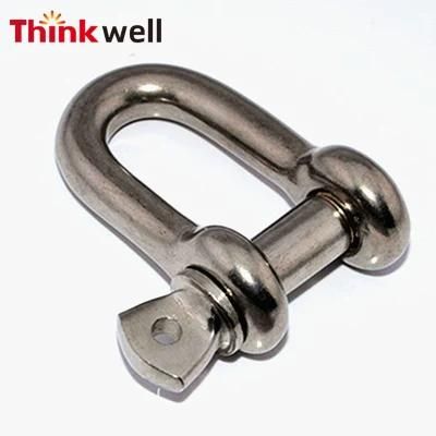 Stainless Steel G210 Straight D Shackle