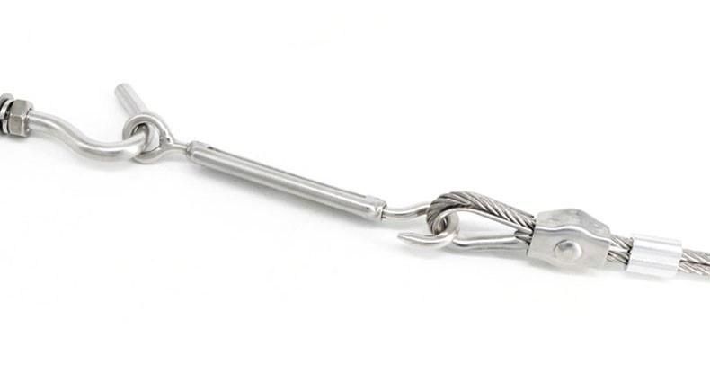 Stainless Steel Rigging Hardware Tension European Jaw-Jaw Close Body Turnbuckle