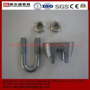 Galvanized Steel Malleable Iron Stainless Steel DIN741 1142 Wire Rope Clip Wire Rope Clamps