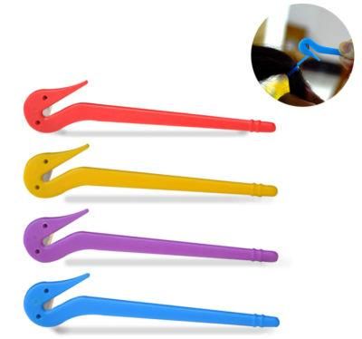 Disposable Plastic Elastic Rubber Band Pull Hook Opener