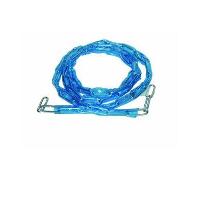 3.8mmx3/4/8feet, 6.0mmx4/8/10feet Blue Color Plastic Cover Steel Chain