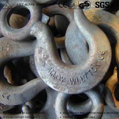 7ton Us Type Forged Alloy Steel 320A Eye Hoist Hook