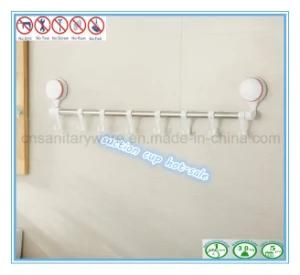 Wall Mounted Kitchen Hanger with Mutiple ABS Hook