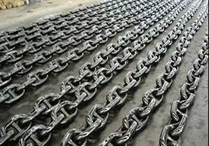 Industrial Galvanized Welded Steel Mining Chain with Heat Treatment