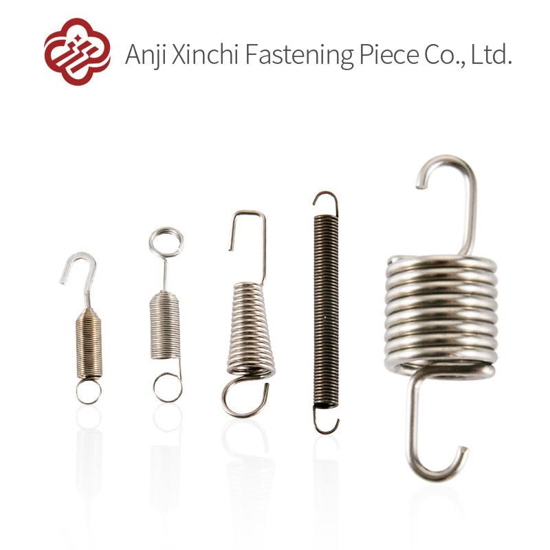 Double-Ended Ring Shaped Coil Tension Spring Automobile and Motorcycle Hardware Parts