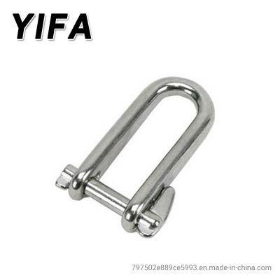 Stainless Steel Key Pin Shackle with Bar