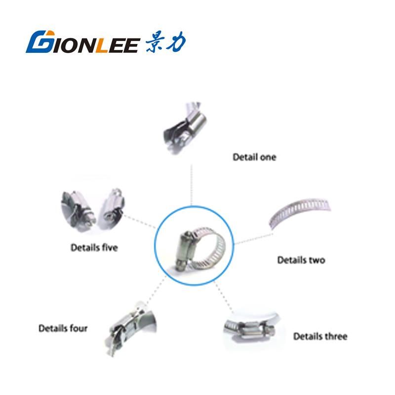 American-Type Stainless Steel Hose Clamp