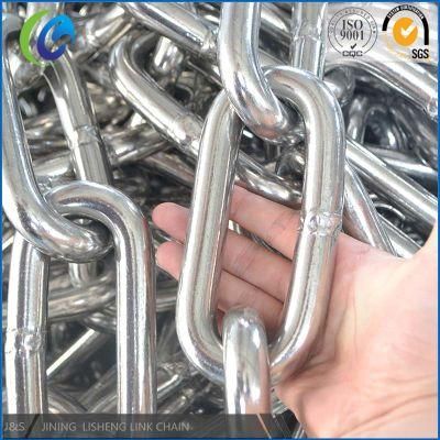 German Standard Chain DIN763 DIN764 DIN766 Metal Lifting Stainless Steel Link Chain