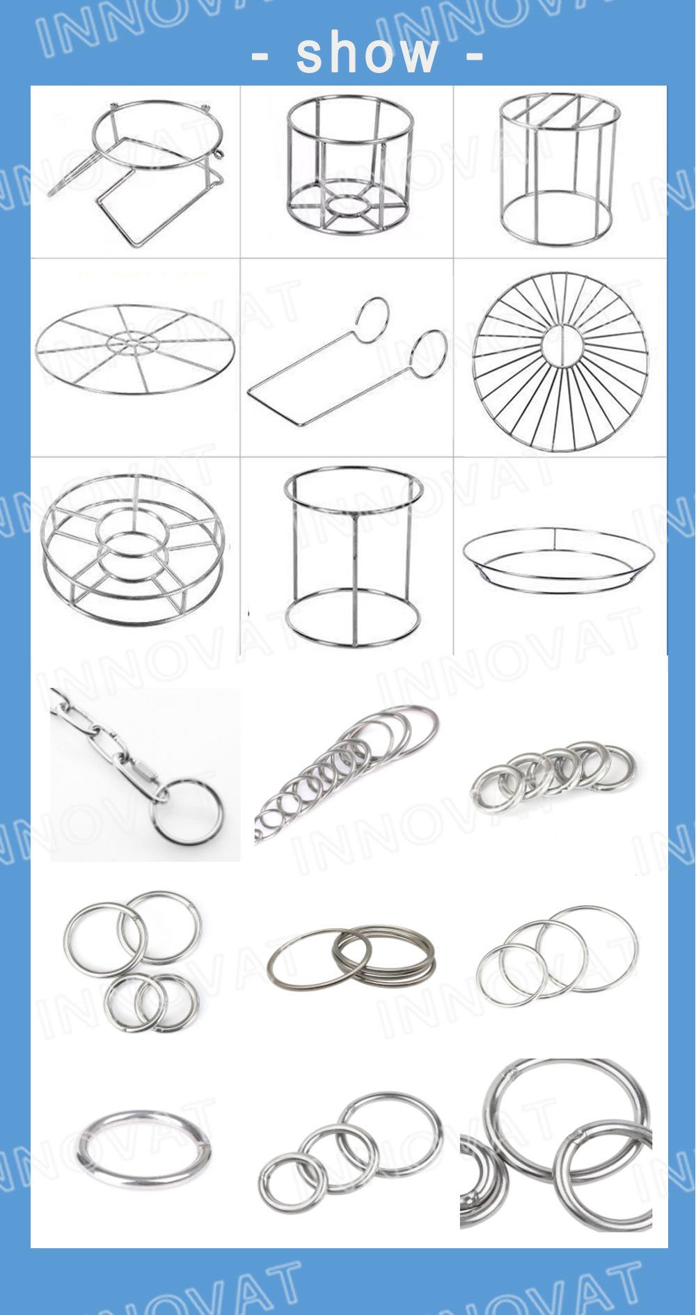 Customized M4*40mm Welded Ring Lacing Ring with Washer for Fixing Insulation Materials