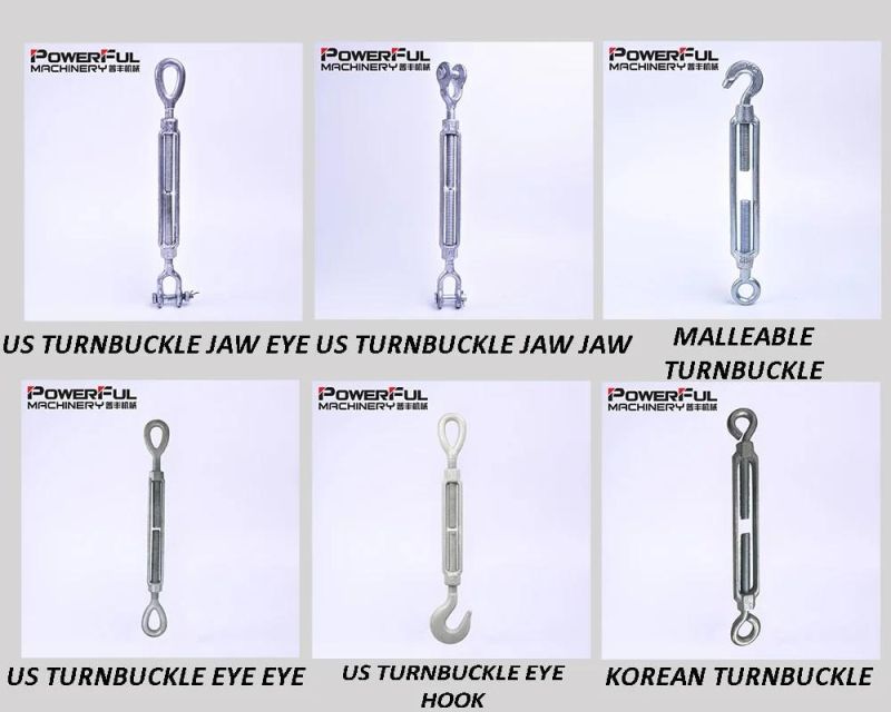 Zinc Plated JIS Standard Frame Type Drop Forged Turnbuckle
