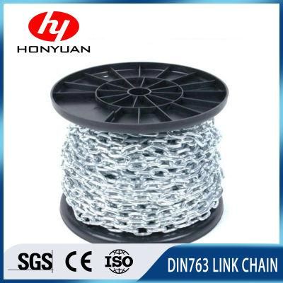 G30 Hot DIP Galvanized Hardware DIN763 Long Link Chains