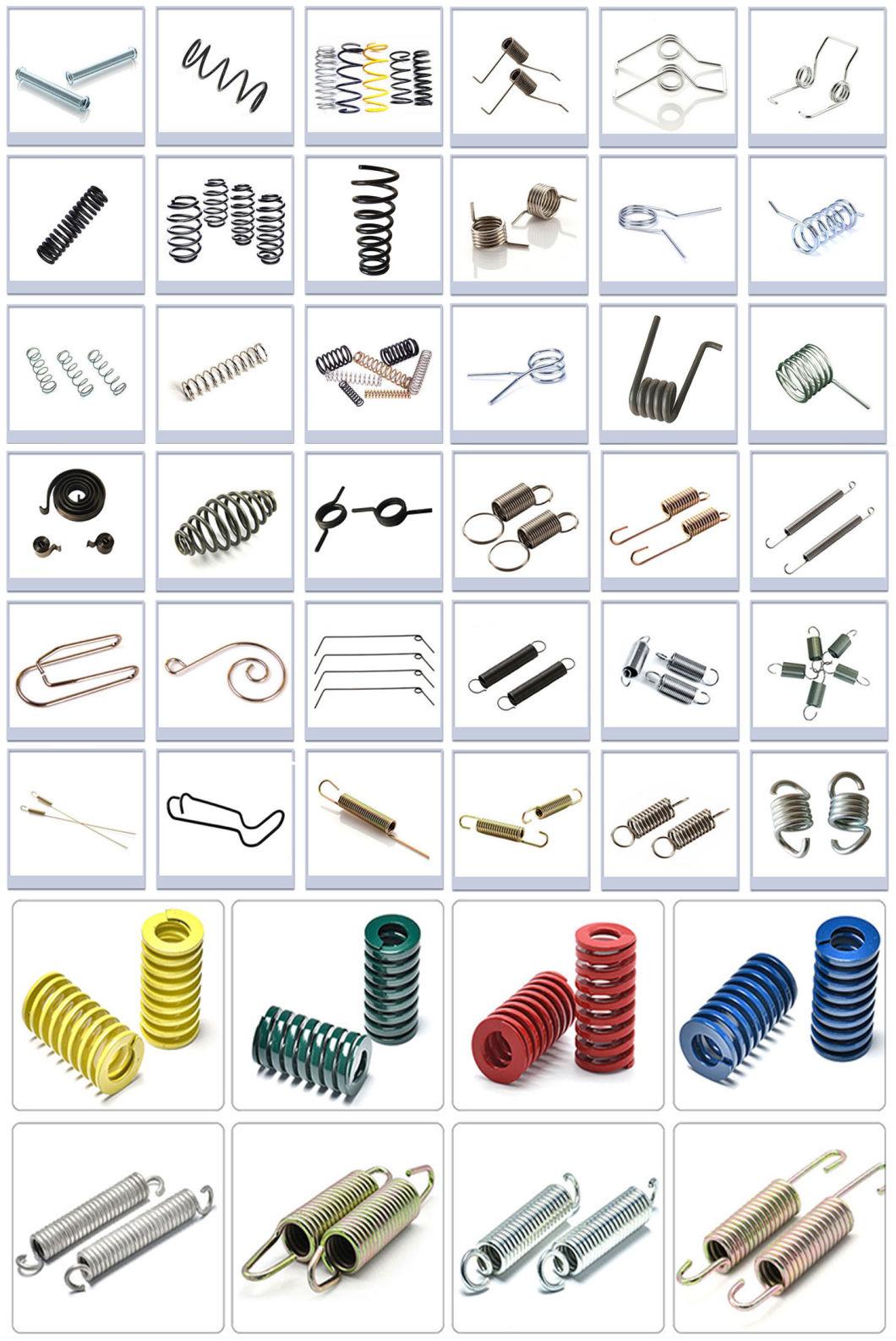 OEM Custom Various Stainless Steel Automotive Hardware Precious Metal Spring for a Exhaust Manifold Valve Reset Spring Parts