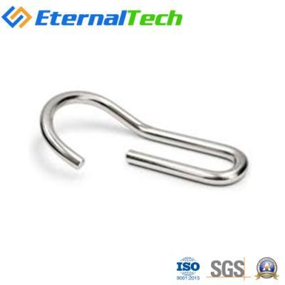 Customized Large Wire U Shape Stainless Steel Spring Clip Metal Bending Wire Forming