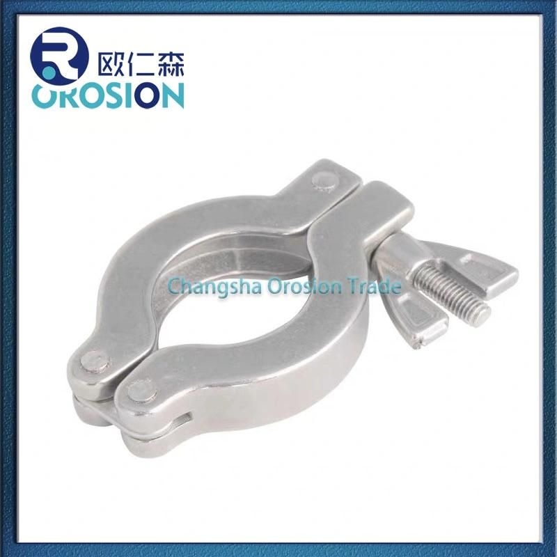 Stainless Steel Vacuum Swing Double Pin Clamp