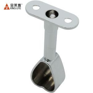 Hardware Wardrobe Accessories Tube/Pipe Support Top Way for Zinc Alloy