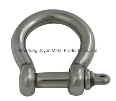 Stainless Steel Black and Silver Mini Bow Decorative Shackle 4mm/5mm for Bracelet China Supplier