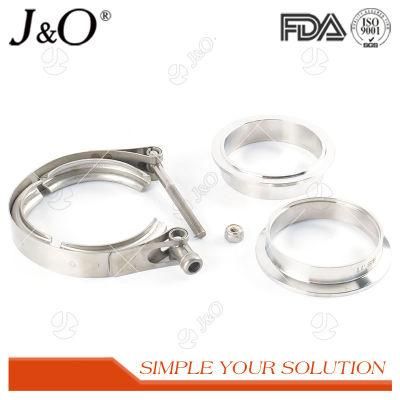 V-Band Stainless Steel Clamp with Flange