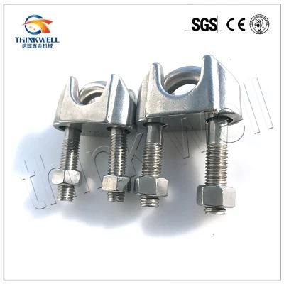 Galvanized Malleable Steel DIN 1142 Wire Rope Clips