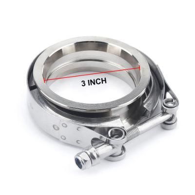 Stainless Steel T-Bolt Hose Clamp V Clamp Flange for Intercooler Pipe