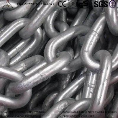 5/8&quot;*3-3/4&quot; G80 Dock Fender Chain Lashing Chain Long Link Chain