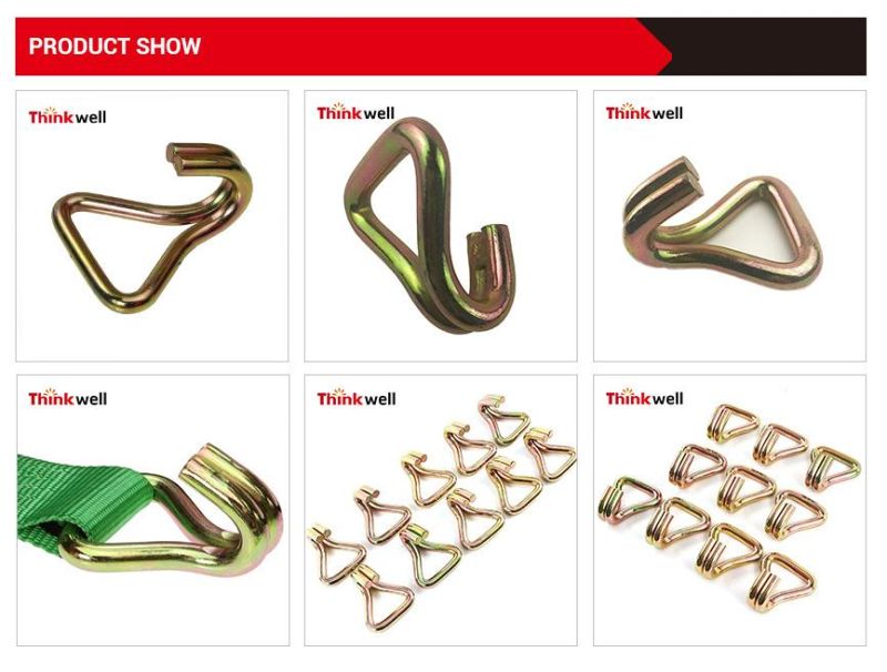 Hot Sale Tie Down Accessory Double J Hook for Lashing