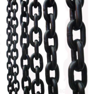 High Strength Heavy Duty Iron Metal G80 Lifting Short Link Steel Chain