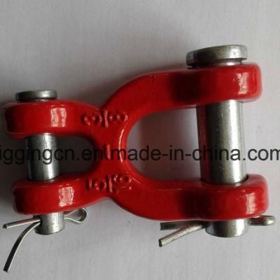Painted X Shape Double Clevis Chain Link