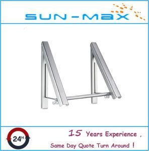 Heavy Duty 90 Degree Large Decorative Table Iron Stainless Steel Adjustable Angle Shelf Wall Mounted Metal Table Folding Bracket