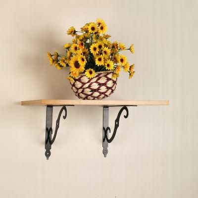 Modern Simplicity Heavy Duty Triangle Wall Mounted Folding Shelf Bracket