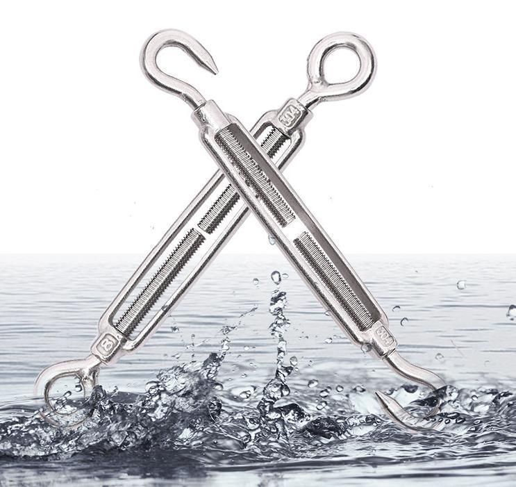 High Quality All Type DIN1480 Heavy Duty Construction Forged Adjustable Lifting Stub Ends Stainless Steel Turnbuckle