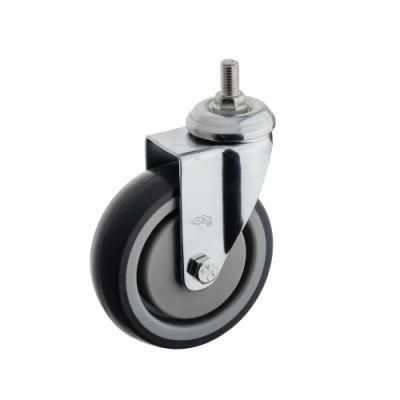 5 Inch TPR Swivel Screw Castor