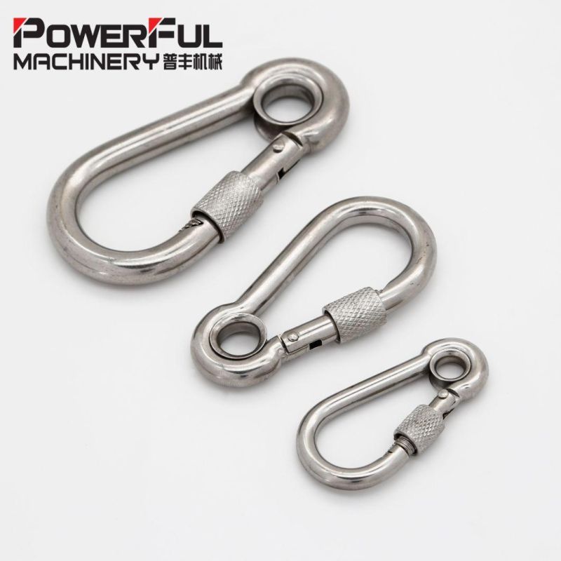 Anti-Rust DIN5299 Form a Snap Hook with Eyelet