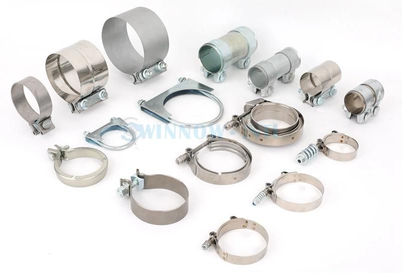 High Torque T Bolt/Lock Hose Clamp with Spring