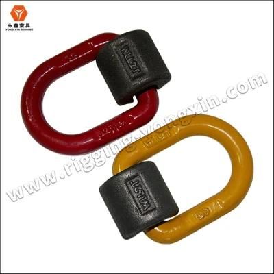Drop Forged Heavy Duty Alloy Steel G80 Welded D Ring with Wrap|Lashing D Ring
